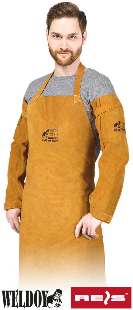 Комплект шкіряних зварювальних рукавів WY-REKAWB Y UNI (23"), фото 1