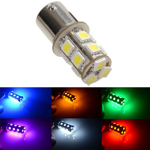 Светодиодная лампа цоколь T15, P21W (1156 BA15s) 13-SMD 5050, 12В, цена ...