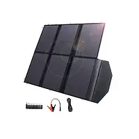 Портативная солнечная панель FLEXSOLAR 60W USB-C, DC18V для ноутбуков, зарядных станций Jackery