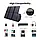 Портативна сонячна панель FLEXSOLAR 60W USB-C, DC 18V для ноутбуків, зарядних станцій Jackery, фото 4