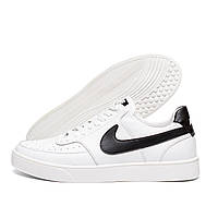 Чоловічі шкіряні кросівки Nike White Leather