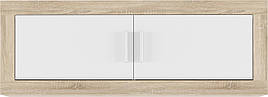 Шафа навісна SFW2D в спальню/вітальню Сара з ДСП  Gerbor дуб сонома / нiмфея альба