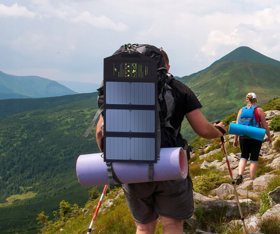 Купить Солнечная зарядка Allpowers 5v 21W Солнечная батарея для зарядки ...