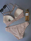 Victoria's Secret PINK Роздільний Купальник Пуш-Ап р. S, Пудровий, фото 4