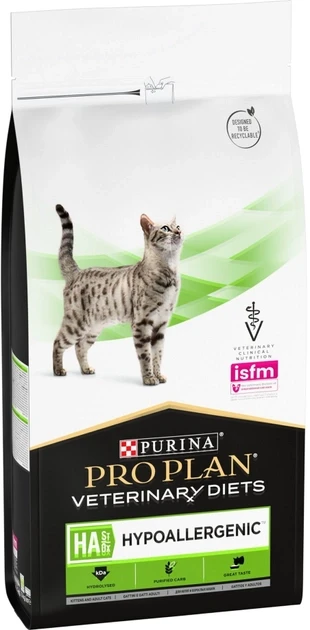 Лікувальний сухий корм для котів при захворюванні ЖКТ Purina Pro Plan Veterinary Diets EN ST/OX 1.3 кг