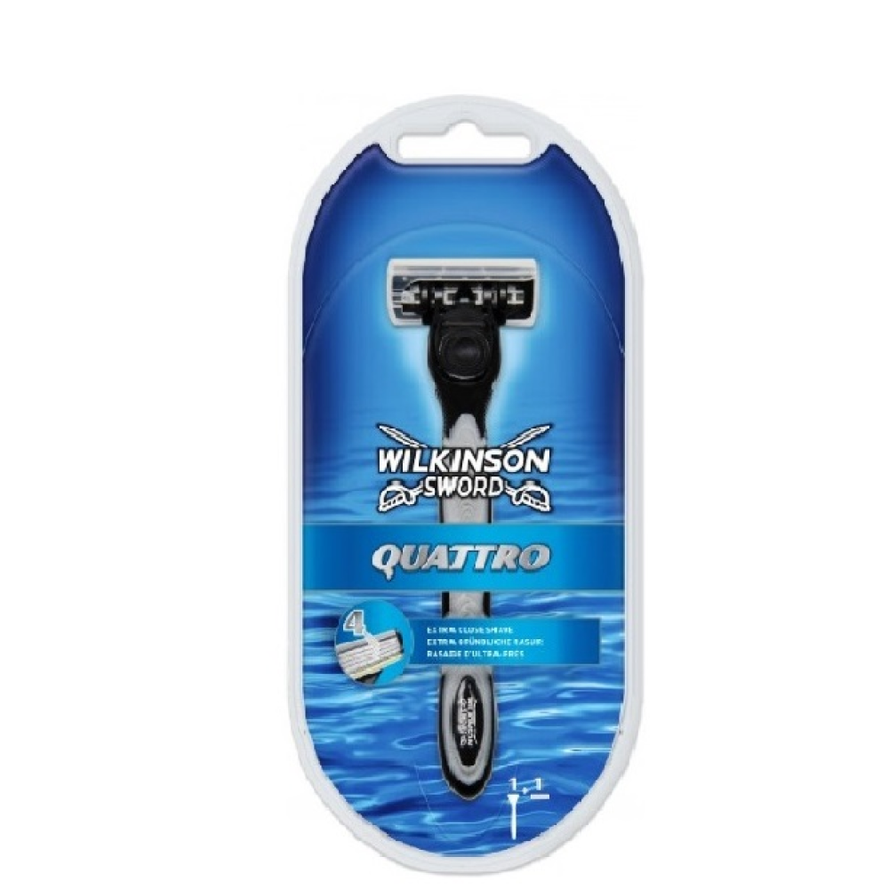 Станок Wilkinson Quattro з 1 змінним картриджем
