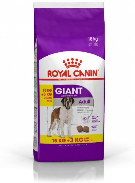 Сухий корм Royal Canin GIANT ADULT для собак більше 45кг, 15+3kg