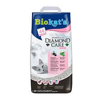 Наповнювач туалета для котів Biokat s Diamond Fresh 8 л (бентонітовий)