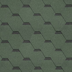 Бітумова черепиця Техноніколь SHINGLAS Ультра Самба Соната Малахіт