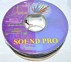 07-05-012. Кабель 2 жили в екрані, круглий, діам.-2,8мм, JY-1060, чорний, 100м