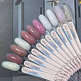 Полігель GeliX 911, молочний з шимером, фото 2