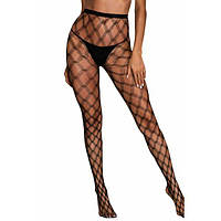 Crisscross Netted Pattern Pantyhose sexx.com.ua