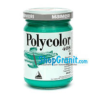 Краска акриловая бирюзовая polycolor 140мл 408 для камня, пластика, стекла, бумаги, дерева, металла