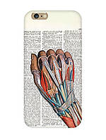 Чехол на iPhone 6/6s :: Анатомия руки (принт 298)