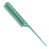 Расческа Y.S.Park YS 101 Tail Comb с хвостиком, мятный (YS-101 Mint Green)