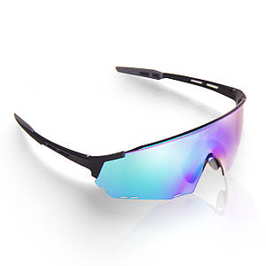 Велосипедні окуляри Enlee E500 високоміцні спортивні окуляри зі змінними лінзами Чорний із синім