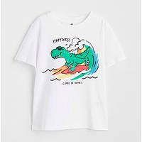 Детская футболка H&M для мальчика 4-6 лет р.110-116
