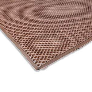 Лист ЕВА (EVA) коричневий 1400х1000х10 мм (автокилим, ромб)
