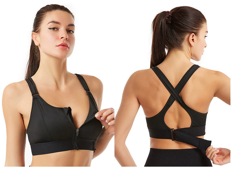 Топ для спорту на блискавці з регулюванням