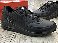 Мужские кроссовки Nike Air Max Black Весна Лето Осень. Чоловічі кросівки Найк Аир Макс чорні