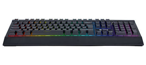 Клавиатура проводная ERGO KB-640 Black с RGB подсветкой, фото 5