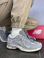 Кроссовки New Balance 2002R Protection Pack Grey серого цвета