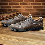 Взуття великих розмірів чоловічі кросівки Adidas з натуральної шкіри model-К46, фото 4