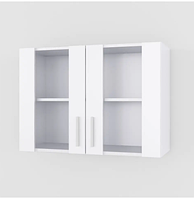 Шкаф кухонный навесной 80 см , лдсп, К-18 Белый