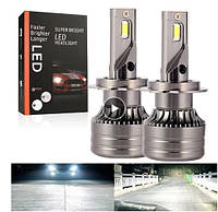 Світлодіодна LED лампа H1 міні ВУЗЬКИЙ ДІОД! ПРАВИЛЬНИЙ ПУЧОК СВІТЛА. обманка, 1шт