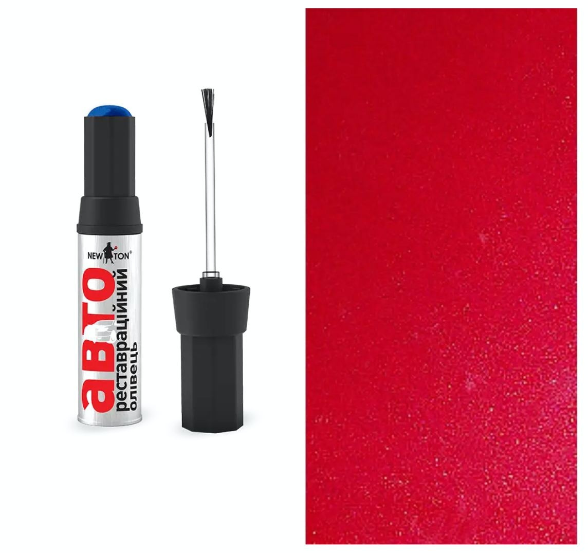 Реставраційний авто олівець Toyota 3R3 barcelona red 12 мл Newton, фото 1