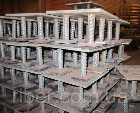 Заставні пластини у фундамент 6х250х300 мм, фото 3