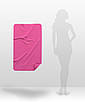 Рушник з нанесенням логотипу, фірмового стилю, брендований рожевий, фото 3