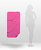 Рушник з нанесенням логотипу, фірмового стилю, брендований рожевий, фото 4
