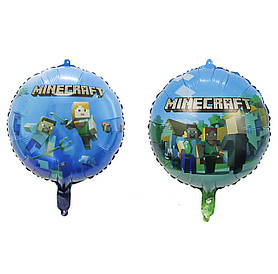 Куля фольгована "Minecraft 3" розмір 18'