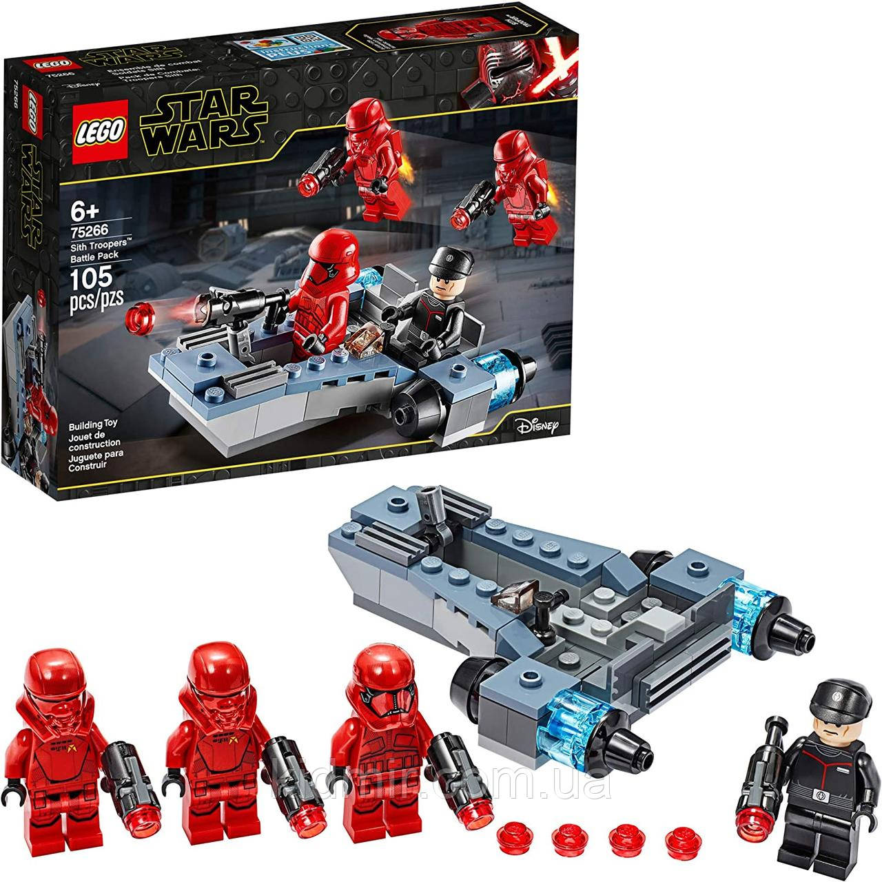 LEGO Star Wars 75266 Бойовий набір Штурмовики ситхів, фото 1