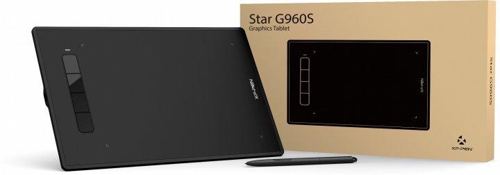 Графический планшет XP-Pen Star G960S с пасивним пером - фото 1 - id-p1607472564