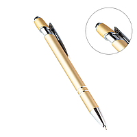 Шариковая ручка со стилусом для touch - экранов Бежевая RYH027