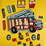 Сортер пазл Ведмедики - пожежники, Ань-янь, 27 х 32 см., 18 дет. (ПСФ005), фото 2