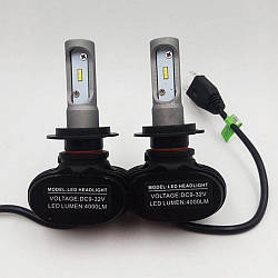 Комплект LED ламп S1 H7 (Ціна за 2шт) / Світодіодні лампи HeadLight