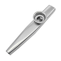 Музыкальный инструмент Kazoo Silver флейта реабилитационное оборудование тренировка мышц рта казу 7шт