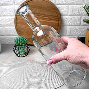 Графін для алкогольних напоїв 1л із міткою Uniglass Olimpus Carafe, фото 1