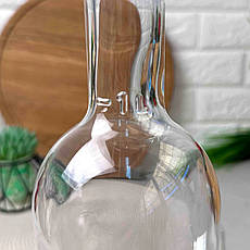 Графін для алкогольних напоїв 1л із міткою Uniglass Olimpus Carafe, фото 3