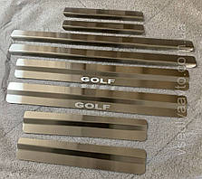 Захист порогів - накладки на пороги Volkswagen GOLF V універсал з 2004-2008 рр. (Standart)