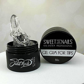 Гель  - гумка для тіпс (ліпки)  Sweet nails Gel Gum 30 г