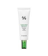 Dr.Ceuracle Tea Tree Purifine Green Up Sun SPF50+ Солнцезащитный крем для нейтрализации покраснений