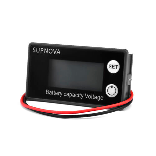 Індикатор заряду акумулятора % вольтметр 8-100В Li-ion LiFePO4, SUPNOVA