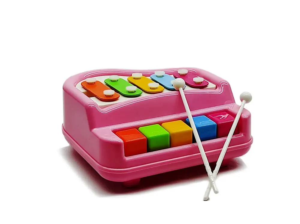 Ігровий набір Technok Toys «Ксилофон-фортепіано» рожевий 8201-2