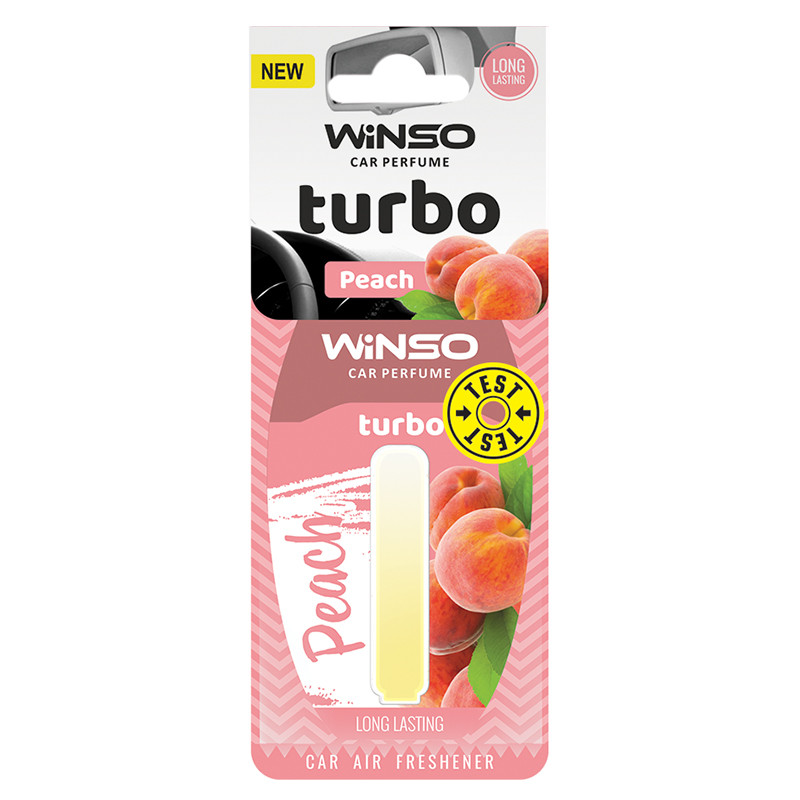 Ароматизатор з капсулою Winso Turbo - Peach (25) 532760