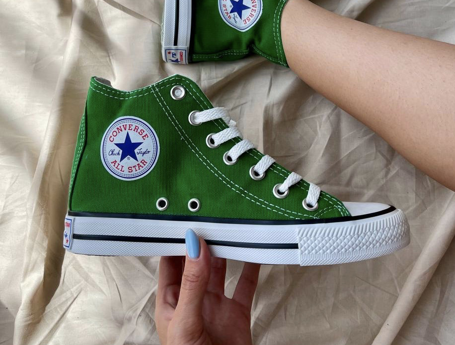 Converse Chuck Taylor All Star Hi ‘Green’ — Купить Недорого на Bigl.ua ...
