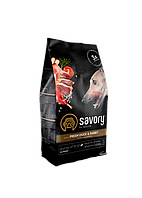 Сухой корм Savory для собак всех пород со свежим мясом утки и кроликом 3 кг